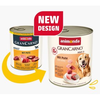 Animonda Grancarno Original Adult Pute Indyk Puszka 800G