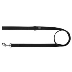 Chaba Smycz Taśma S 10Mm Czarna