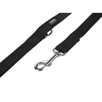 Chaba Smycz Taśma S 10Mm Czarna