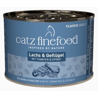 Catz Finefood Classic N.05 Łosoś I Drób Puszka 200G