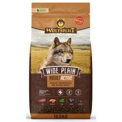 Wolfsblut Dog Wide Plain Active - Konina I Bataty 12,5Kg