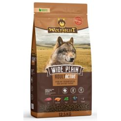 Wolfsblut Dog Wide Plain Active - Konina I Bataty 12,5Kg