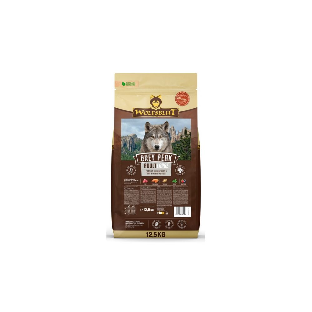 Wolfsblut Dog Grey Peak Large - Koza I Bataty 12,5Kg