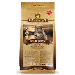 Wolfsblut Dog Wild Duck Active - Kaczka I Ziemniaki 12,5Kg
