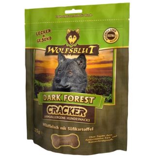 Wolfsblut Dog Cracker Dark Forest - Dziczyzna I Bataty 225G