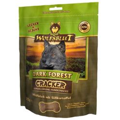 Wolfsblut Dog Cracker Dark Forest - Dziczyzna I Bataty 225G
