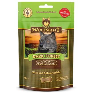 Wolfsblut Dog Cracker Dark Forest - Dziczyzna I Bataty 70G