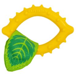 Catstages Dental Lemon Teether gryzak dentystyczny dla kota w kształcie cytryny z kocimiętką