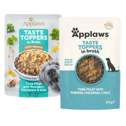Applaws Taste Toppers Saszetka Dla Psa - Tuńczyk, Dynia I Ciecierzyca W Sosie 85G