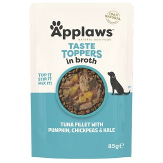 Applaws Taste Toppers Saszetka Dla Psa - Tuńczyk, Dynia I Ciecierzyca W Sosie 85G