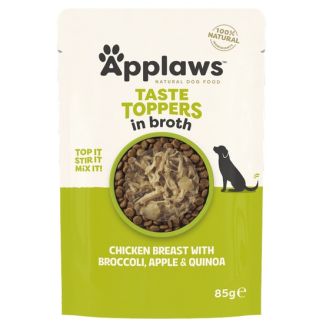 Applaws Taste Toppers Saszetka Dla Psa - Kurczak, Brokuł, Jabłko I Ryż W Sosie 85G