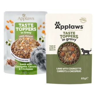 Applaws Taste Toppers Saszetka Dla Psa - Jagnięcina, Cukinia I Marchew W Sosie 85G