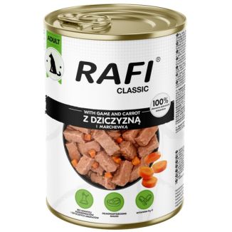 Rafi Pies Classic Dziczyzna I Marchewka W Sosie 1240G