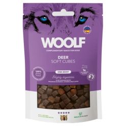 Woolf Soft Cubes Monoprotein Deer 100G