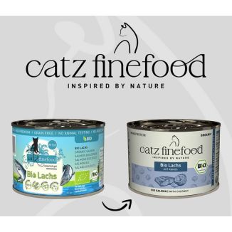 Catz Finefood Bio N.513 Łosoś Puszka 200G