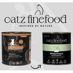 Catz Finefood Purrrr N.109 Dzik Puszka 800G