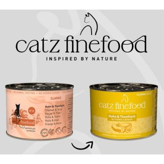 Catz Finefood Classic N.25 Kurczak I Tuńczyk Puszka 200G