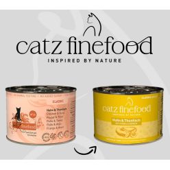 Catz Finefood Classic N.25 Kurczak I Tuńczyk Puszka 200G