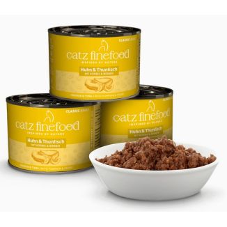 Catz Finefood Classic N.25 Kurczak I Tuńczyk Puszka 200G