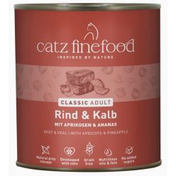 Catz Finefood Classic N.07 Wołowina I Cielęcina Puszka 800G