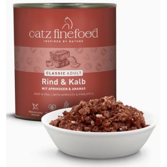Catz Finefood Classic N.07 Wołowina I Cielęcina Puszka 800G