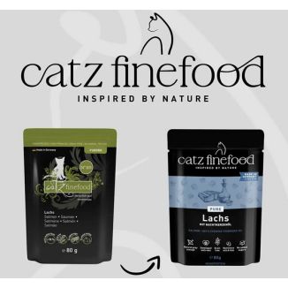 Catz Finefood Purrrr N.105 Łosoś Saszetka 80G