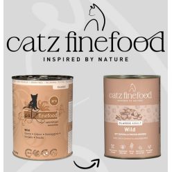 Catz Finefood Classic N.09 Dziczyzna Puszka 400G