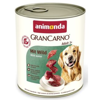 Animonda Grancarno Original Adult Wild Dziczyzna Puszka 800G