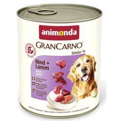 Animonda Grancarno Original Senior Rind Lamm Wołowina + Jagnięcina Puszka 800G
