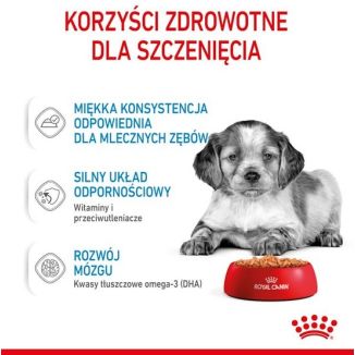 Royal Canin Medium Puppy Karma Mokra W Sosie Dla Szczeniąt, Od 2 Do 12 Miesiąca, Ras Średnich 140G