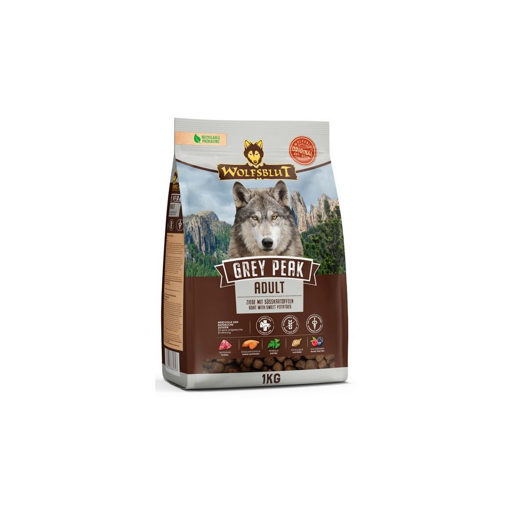 Wolfsblut Dog Grey Peak Adult - Koza I Bataty 1Kg