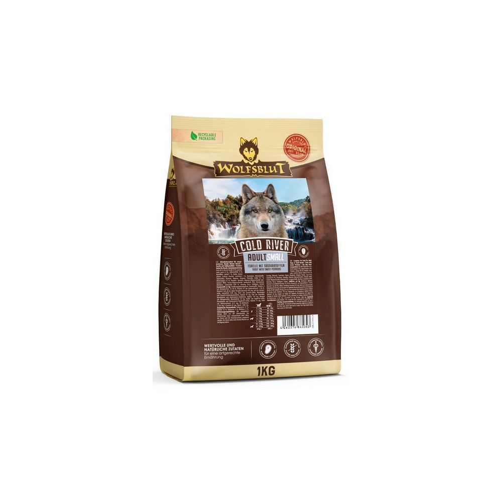 Wolfsblut Dog Cold River Small - Pstrąg I Bataty 1Kg