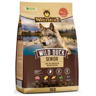 Wolfsblut Dog Wild Duck Senior - Kaczka I Ziemniaki 1Kg