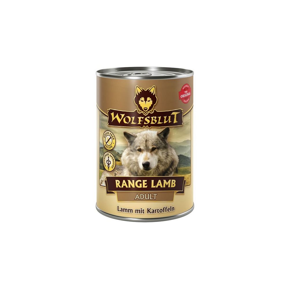 Wolfsblut Dog Range Lamb Adult - Jagnięcina I Ziemniaki Puszka 395G