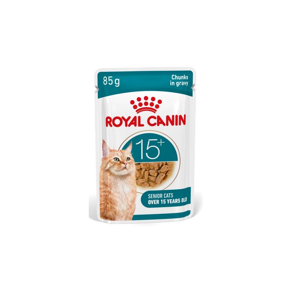 Royal Canin Ageing +15 Karma Mokra Dla Kotów Dojrzałych W Sosie Saszetka 85G