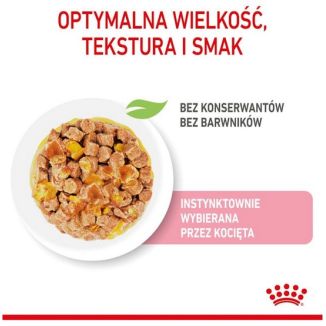 Royal Canin Kitten W Galaretce Karma Mokra Dla Kociąt Do 12 Miesiąca Życia Saszetka 85G