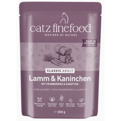 Catz Finefood Classic N.11 Jagnięcina I Królik Saszetka 300G