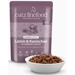 Catz Finefood Classic N.11 Jagnięcina I Królik Saszetka 300G