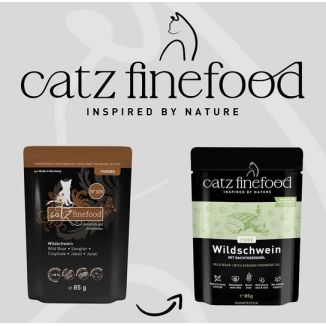 Catz Finefood Pure Dzik (Purrrr N.109) Saszetka 85G