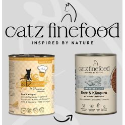 Catz Finefood Ragout N.607 Kaczka I Kangur Puszka 380G