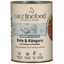 Catz Finefood Ragout N.607 Kaczka I Kangur Puszka 380G