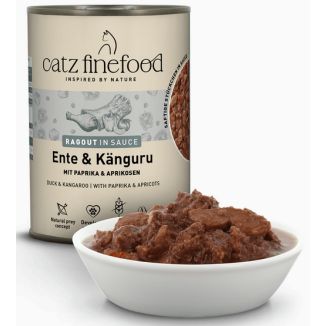 Catz Finefood Ragout N.607 Kaczka I Kangur Puszka 380G