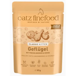 Catz Finefood Classic Kitten Drób (N.03) Saszetka 85G