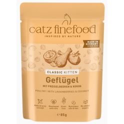 Catz Finefood Classic Kitten Drób (N.03) Saszetka 85G
