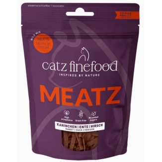 Catz Finefood Meatz Wild Mix - Królik, Kaczka, Jeleń 45G