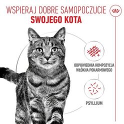 Royal Canin Hairball Care W Sosie Karma Mokra W Sosie Dla Kotów Dorosłych, Eliminacja Kul Włosowych Saszetka 85G