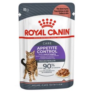Royal Canin Appetite Control Care Karma Mokra W Sosie Dla Kotów Dorosłych, Domagających Się Jedzenia Saszetka 85G