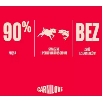 Carnilove Dog Jerky Lamb & Salmon - Jagnięcina I Łosoś 100G