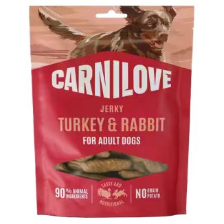 Carnilove Dog Jerky Turkey & Rabbit - Indyk I Królik 100G