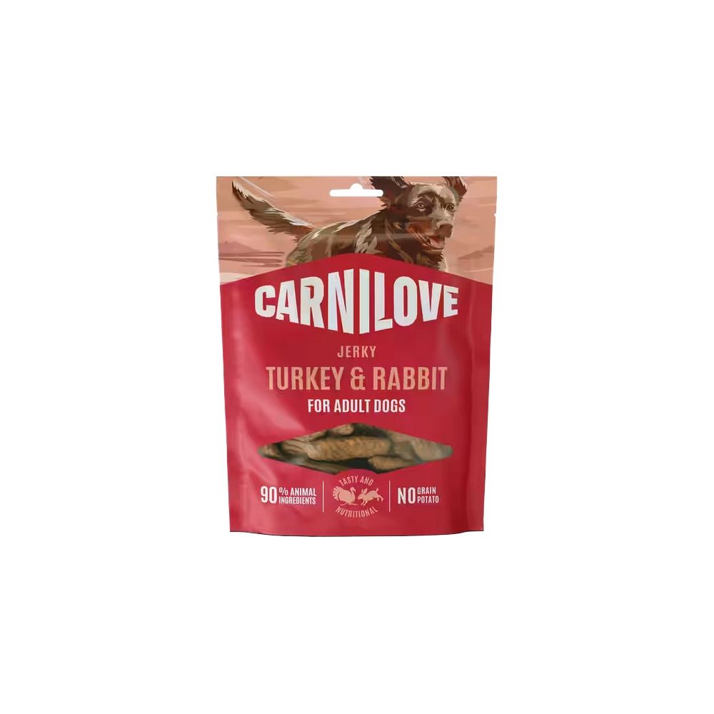 Carnilove Dog Jerky Turkey & Rabbit - Indyk I Królik 100G
